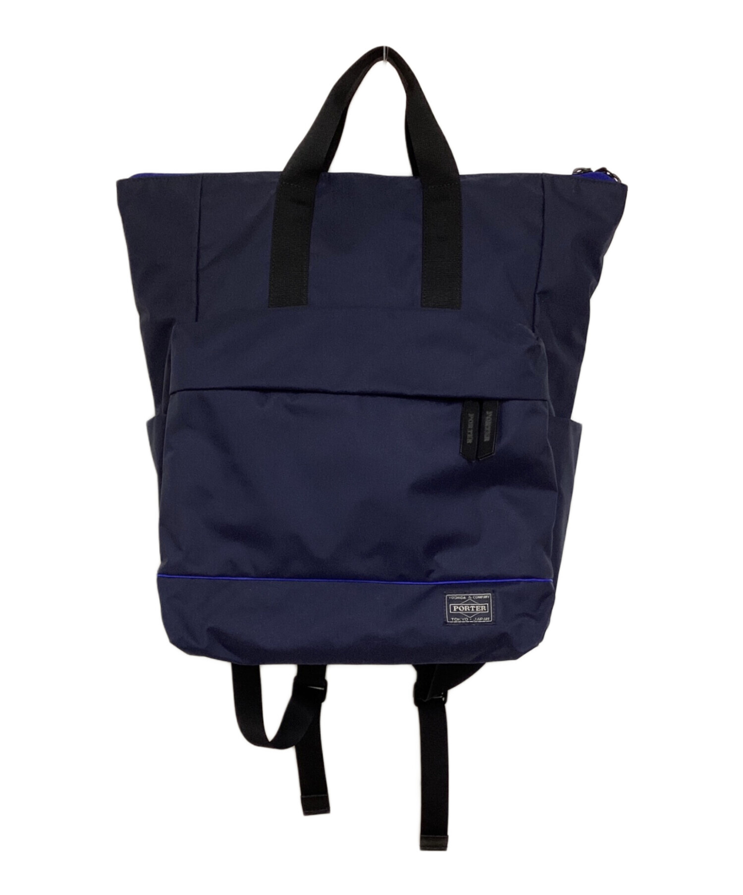 中古・古着通販】PORTER GIRL (ポーターガール) リュック ネイビー 