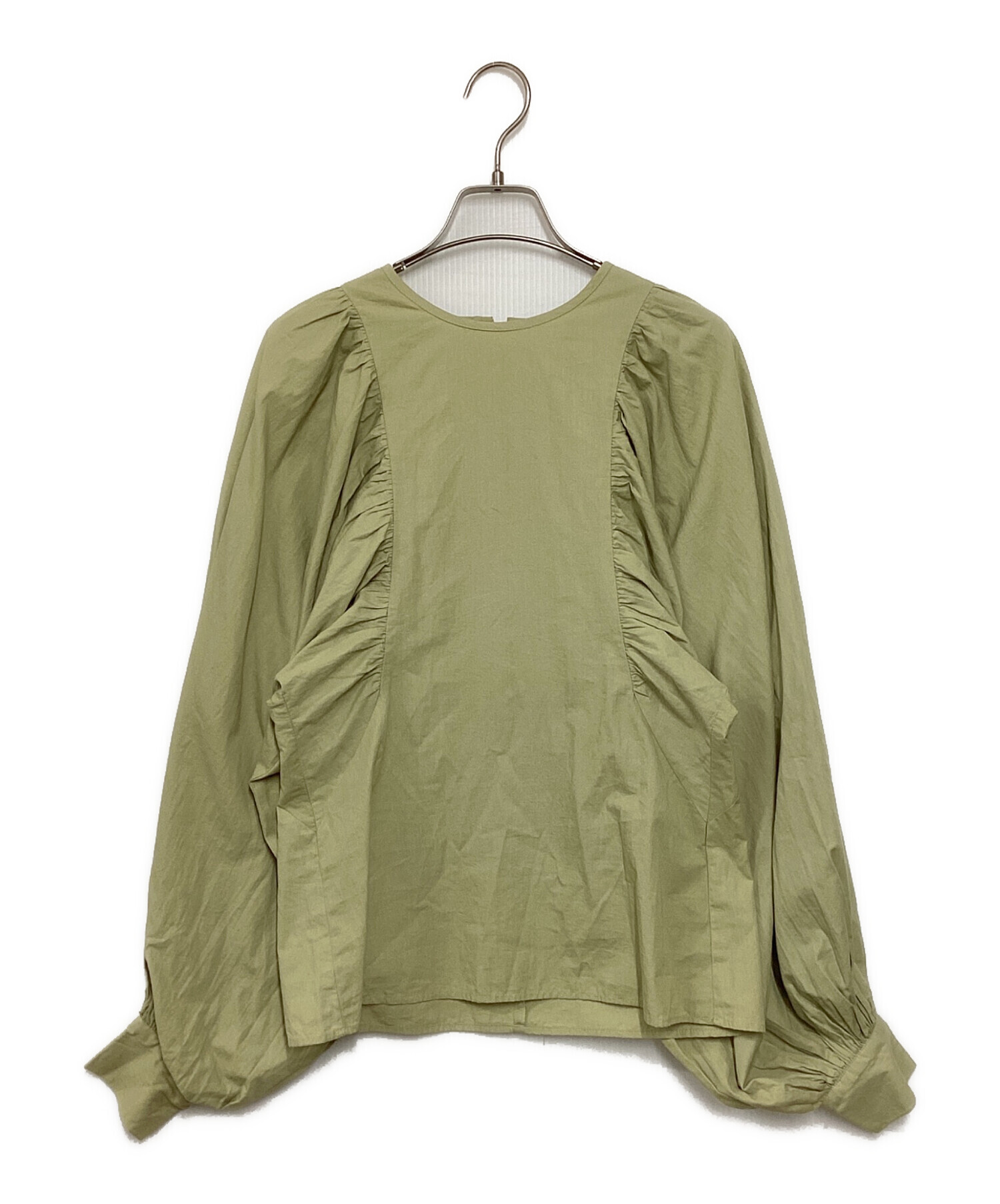 中古・古着通販】SEEALL (シーオール) New standard top グリーン