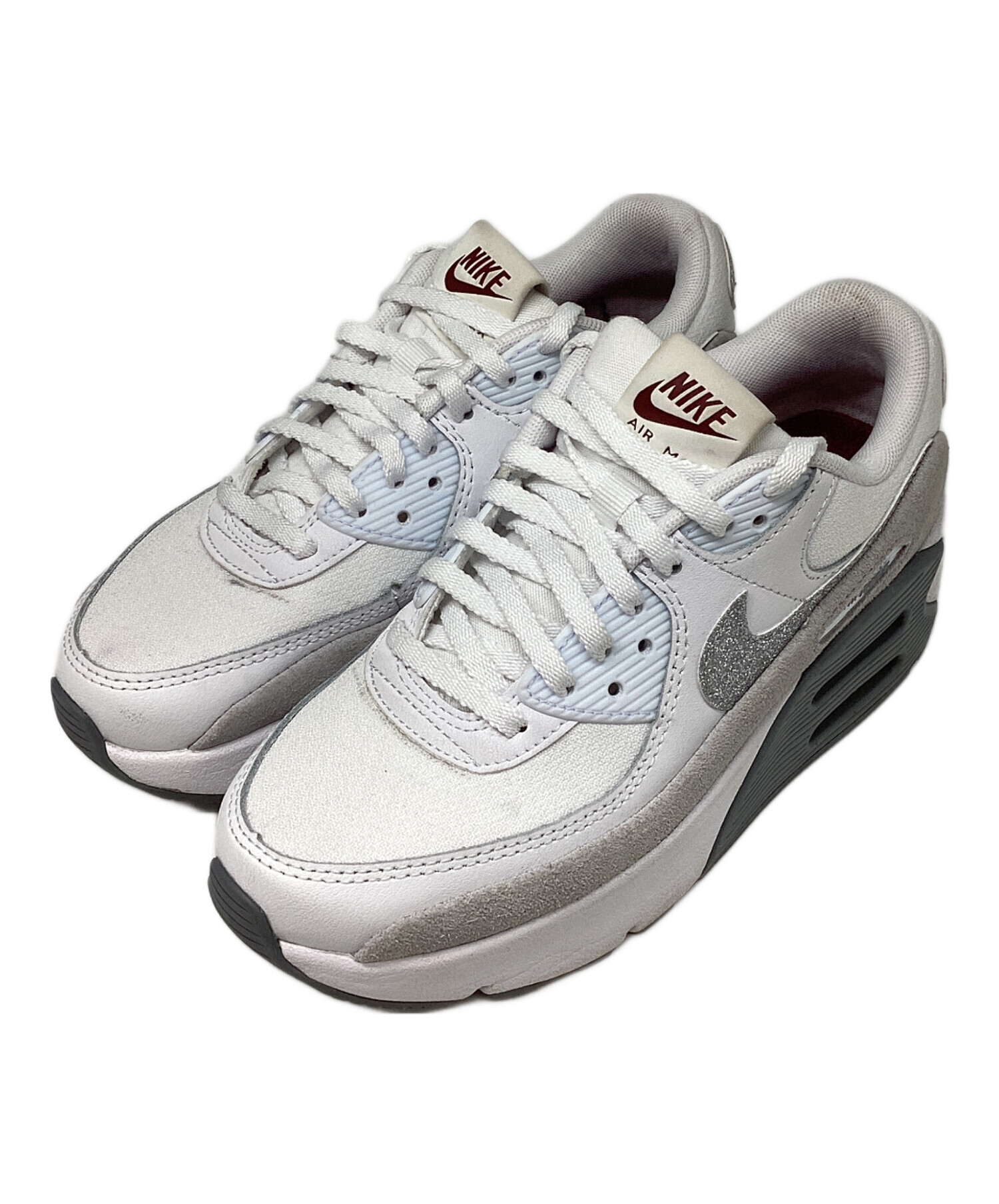 中古・古着通販】NIKE (ナイキ) エア マックス 90 LV8 ホワイト×グレー