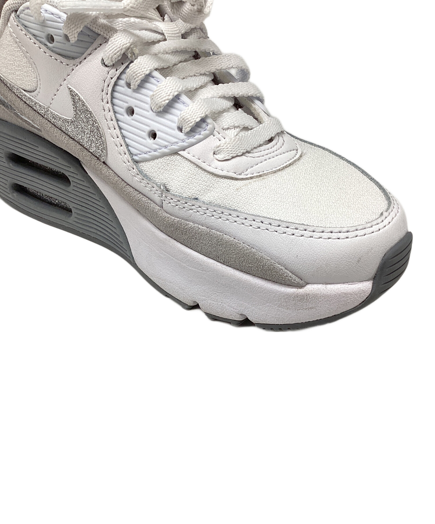 中古・古着通販】NIKE (ナイキ) エア マックス 90 LV8 ホワイト×グレー