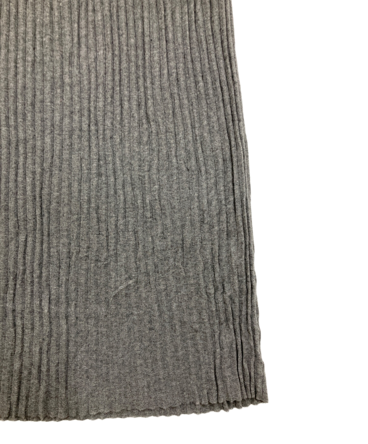 お値下げMax Mara グレー ニットスカート 台形スカート 中古・古着通販】Max Mara WEEK END LINE (マックスマーラ