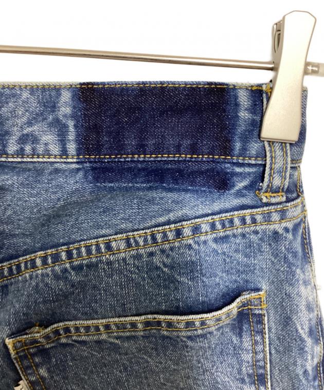 中古・古着通販】Eongul (ヨングル) タックデザインルーズデニム