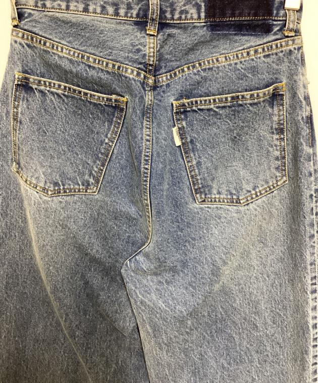 中古・古着通販】Eongul (ヨングル) タックデザインルーズデニム