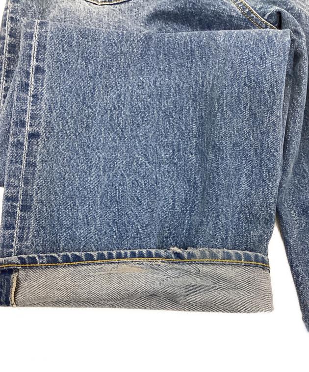 中古・古着通販】Eongul (ヨングル) タックデザインルーズデニム