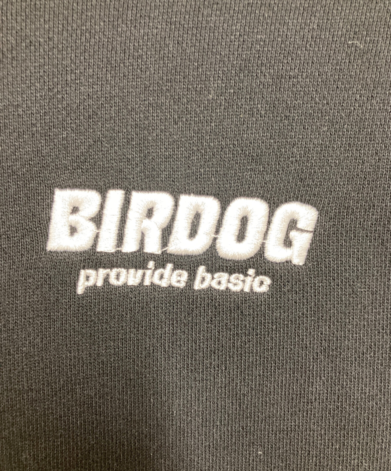 中古・古着通販】birdog (バードッグ) プルオーバーパーカー ブラック 