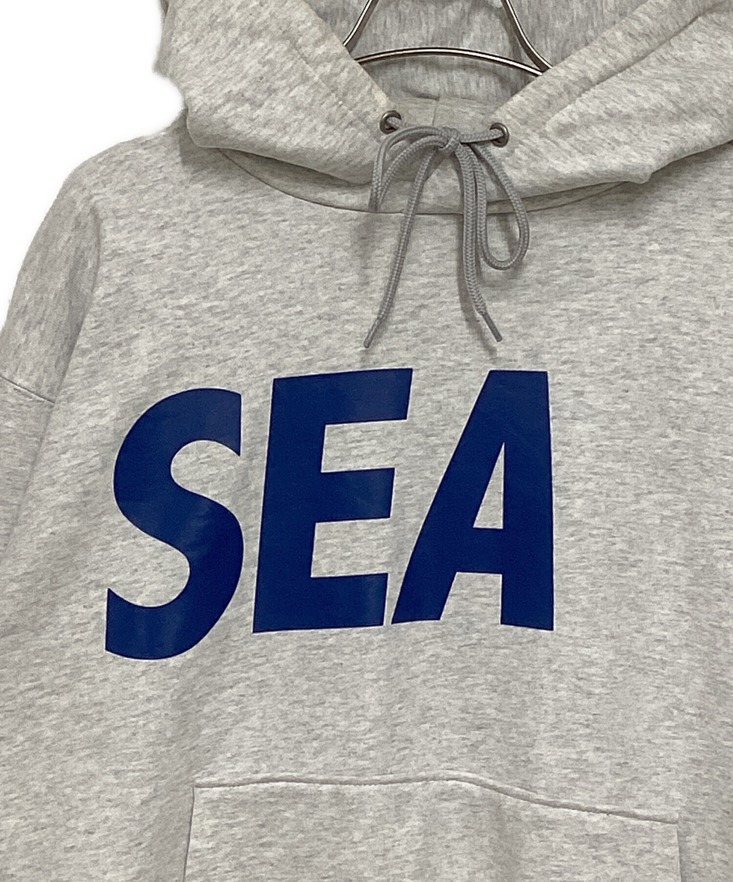 WIND AND SEA / SEA Hoodie S.Blue-White S 【公式通販】