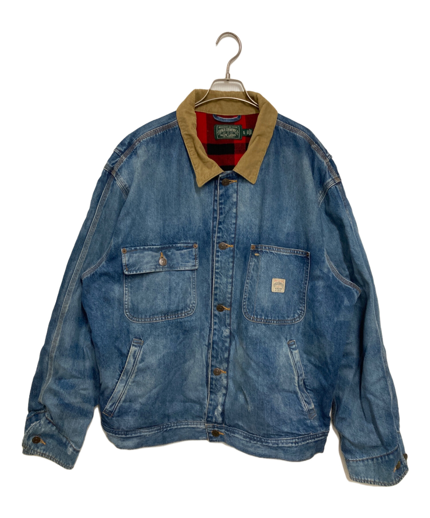 中古・古着通販】POLO COUNTRY (ポロカントリー) デニムジャケット