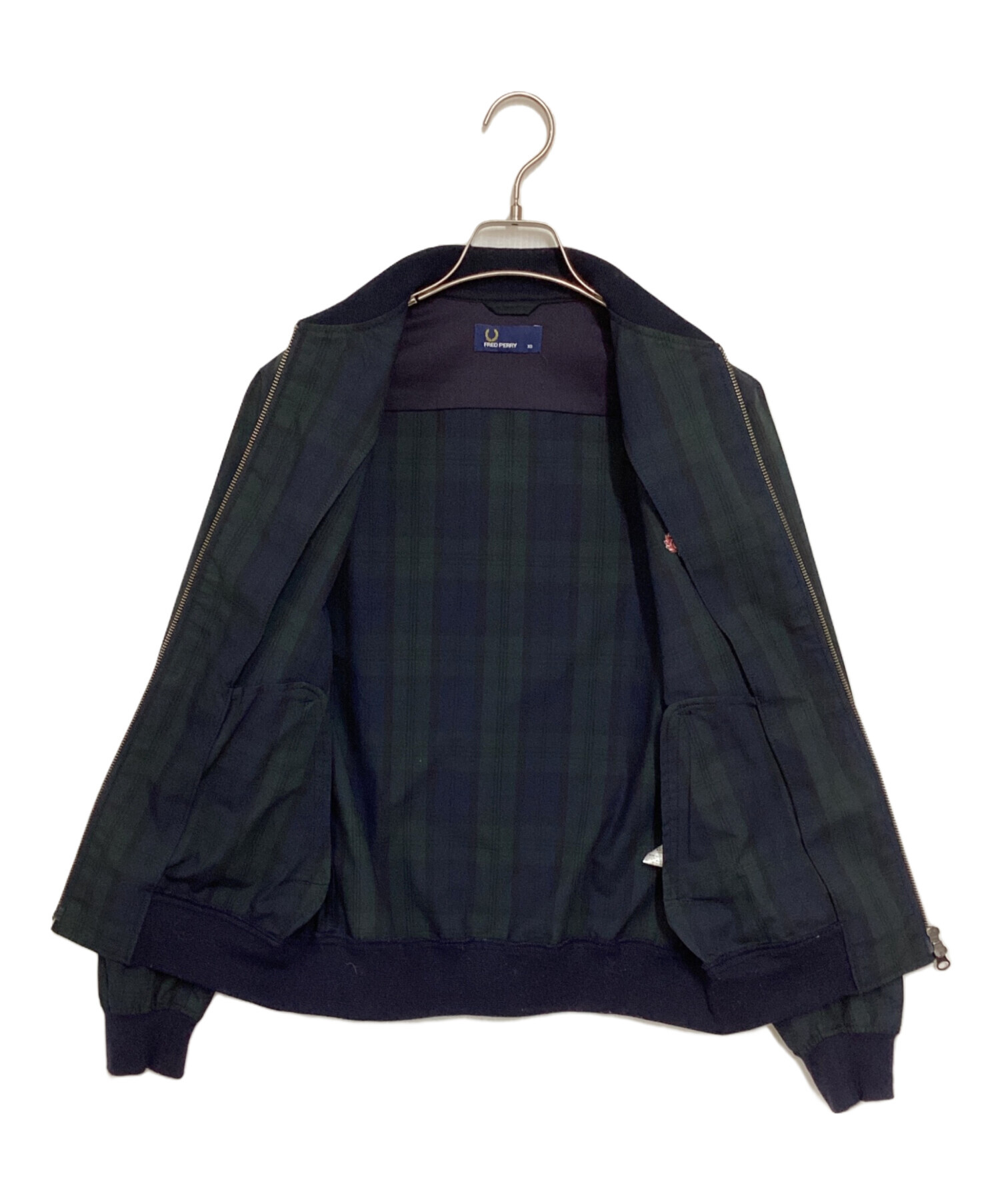 中古・古着通販】FRED PERRY (フレッドペリー) チェック柄ブルゾン