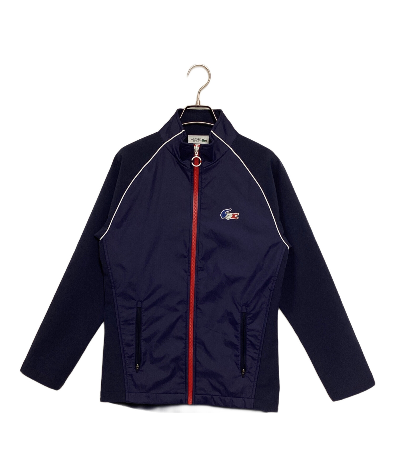 ラコステスポーツ　トラックジャケット　ナイロン　デカワニ　フランス代表 ラコステスポーツ トラックジャケット ナイロン デカワニ フランス代表