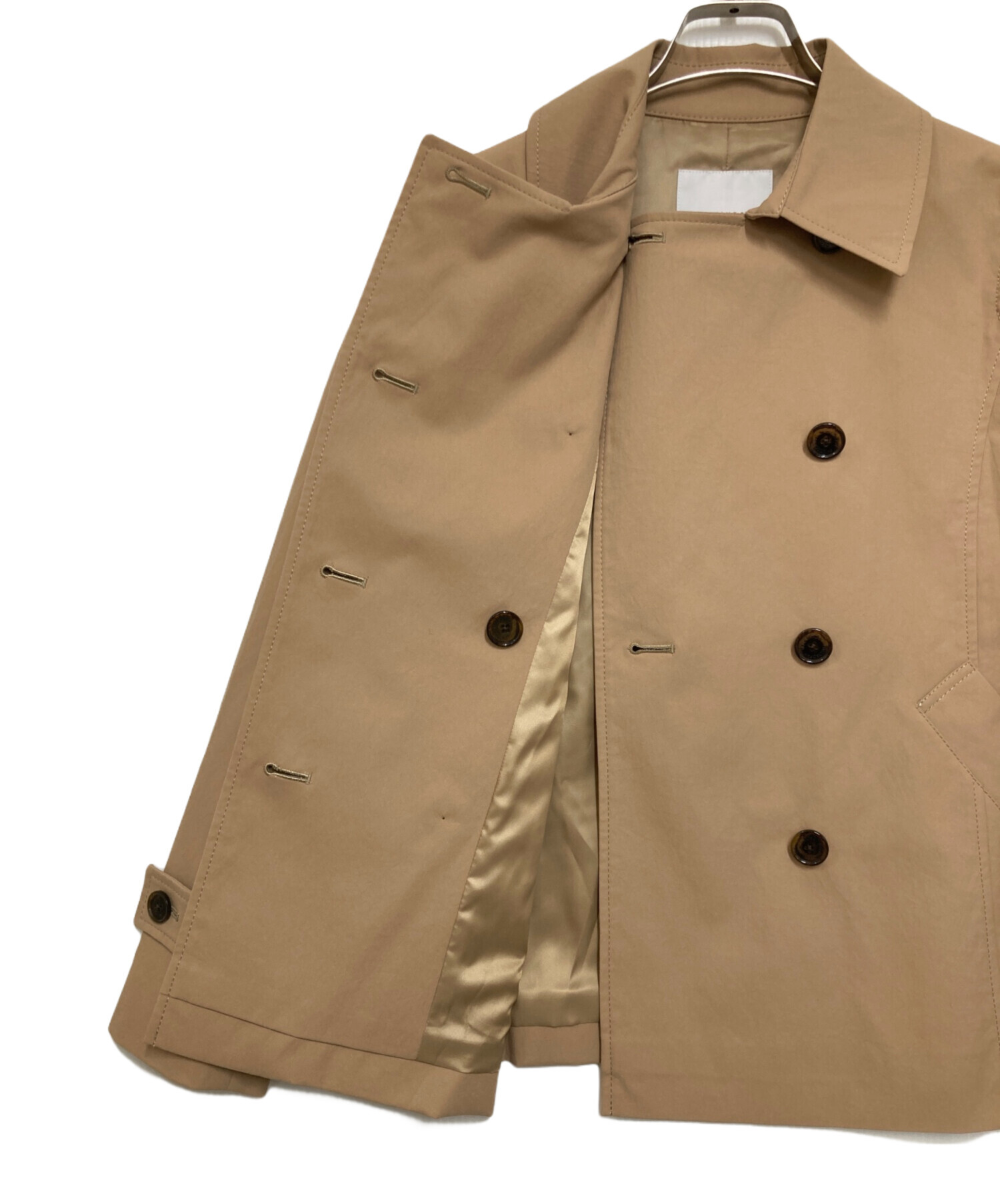 マッキントッシュフィロソフィー　ショート丈トレンチコート　ベージュ 中古・古着通販】MACKINTOSH PHILOSOPHY (マッキントッシュ