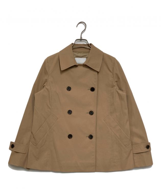 マッキントッシュフィロソフィー　トレンチコート　ショート　ベージュ　チェック マッキントッシュフィロソフィー トレンチコート ショート