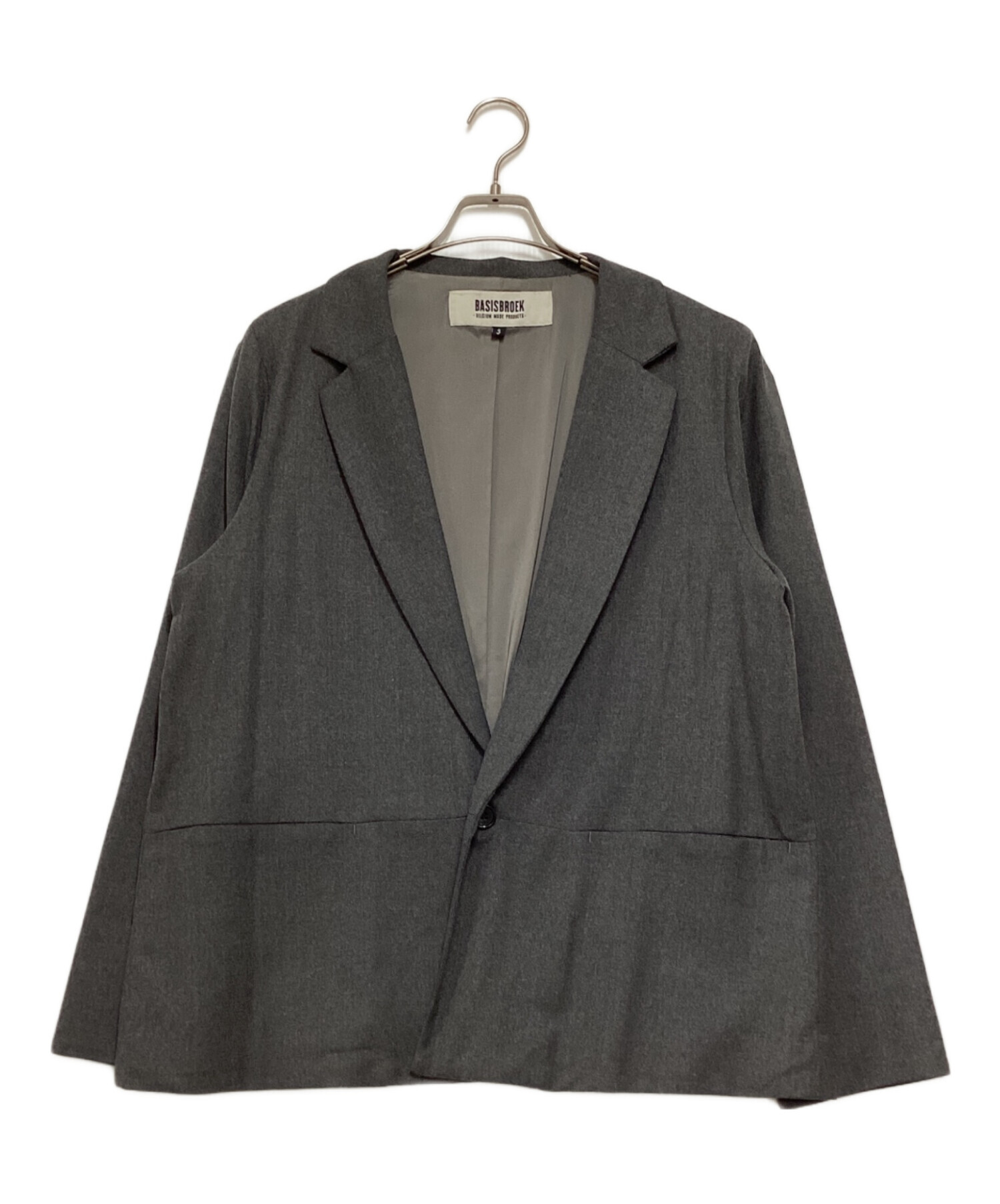 中古・古着通販】BASISBROEK (バージスブルック) 1Bテーラード 