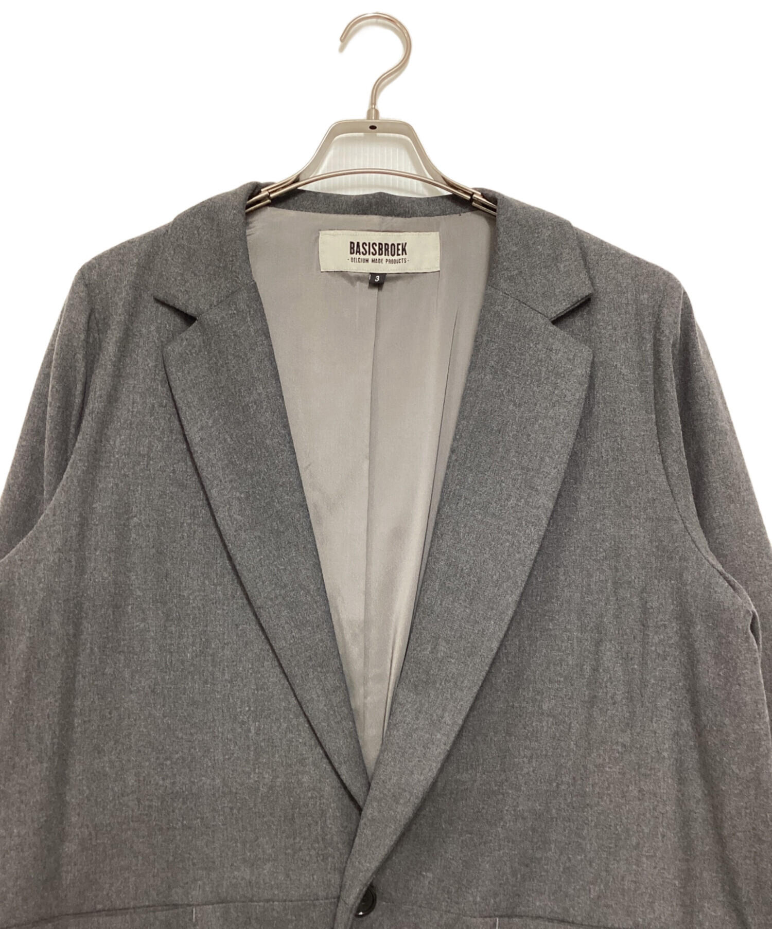 中古・古着通販】BASISBROEK (バージスブルック) 1Bテーラード 