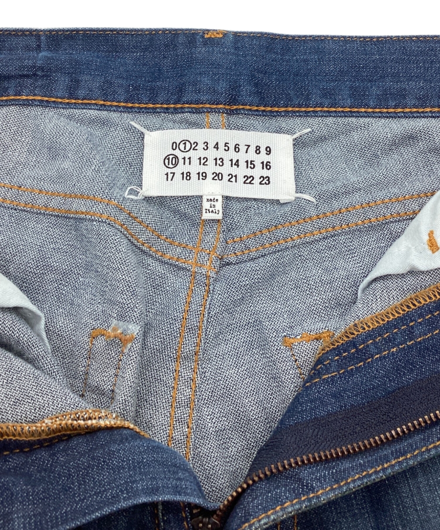 【早い者勝ち】メゾンマルジェラ デニムパンツ　インディゴ ジーンズ 中古・古着通販】Maison Margiela (メゾンマルジェラ) PANTS 5 POCKETS