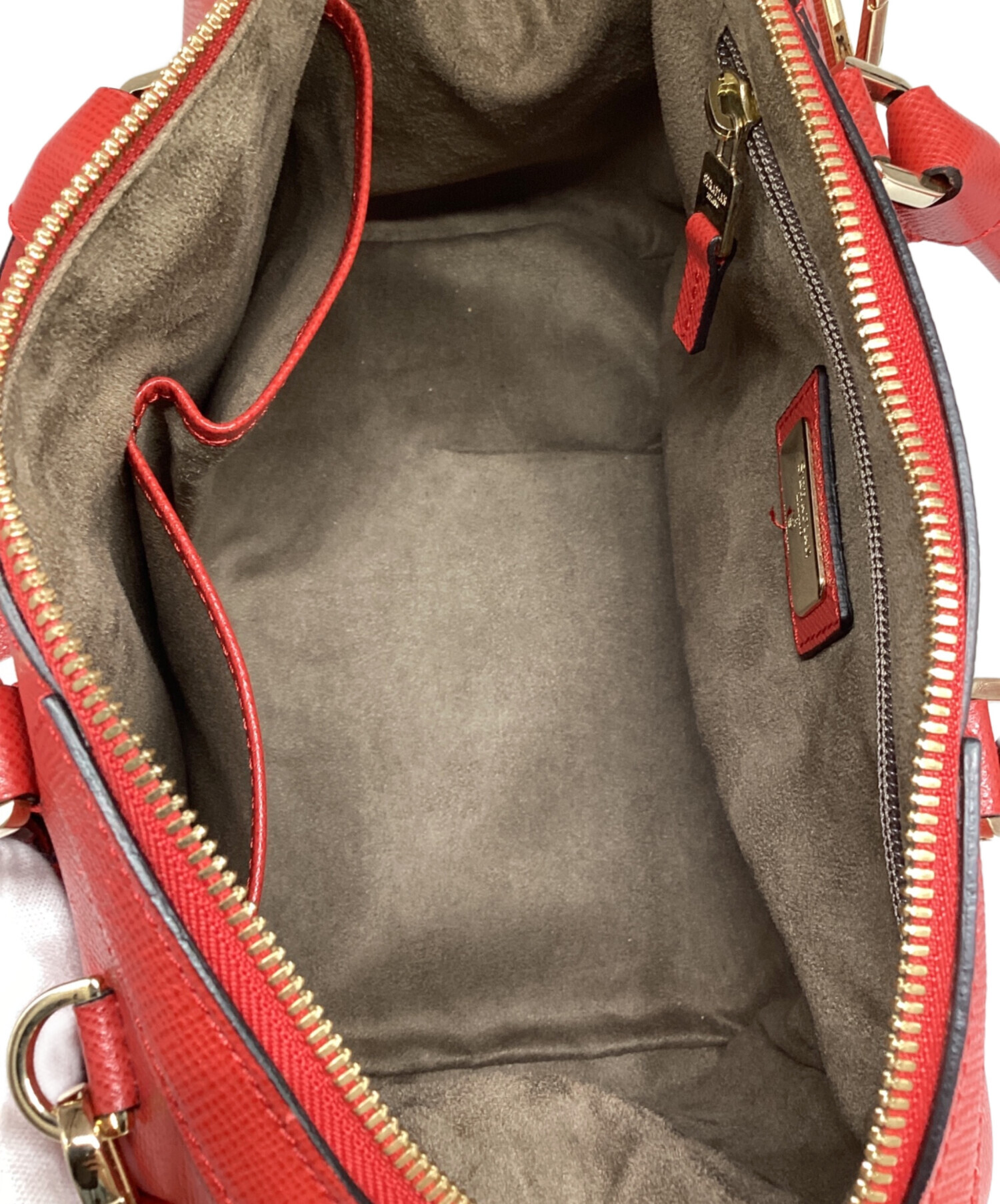 中古・古着通販】serapian (セラピアン) ミニボストンバッグ レッド