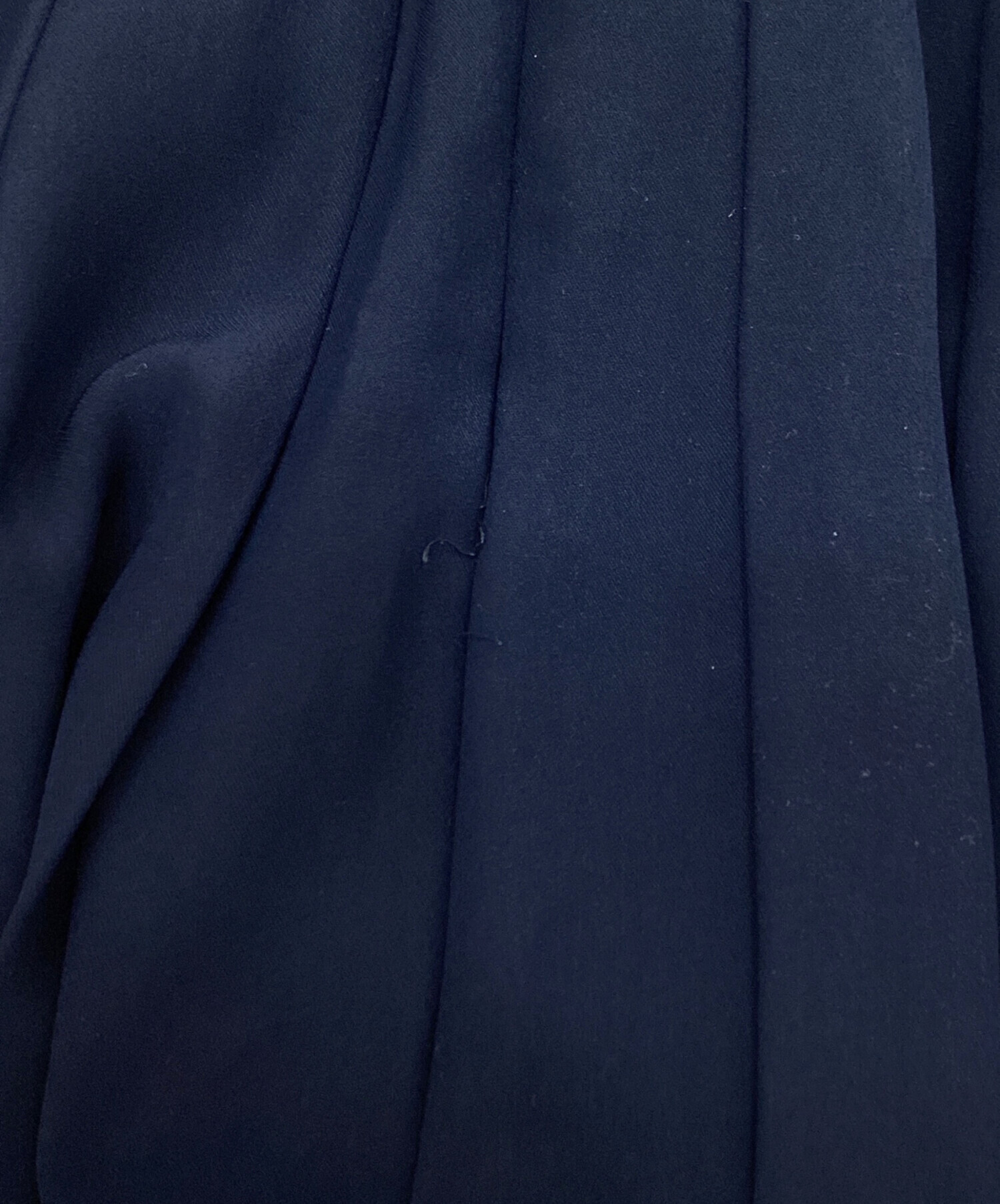 中古・古着通販】anuans (アニュアンス) ダブルサテンノーカラータック