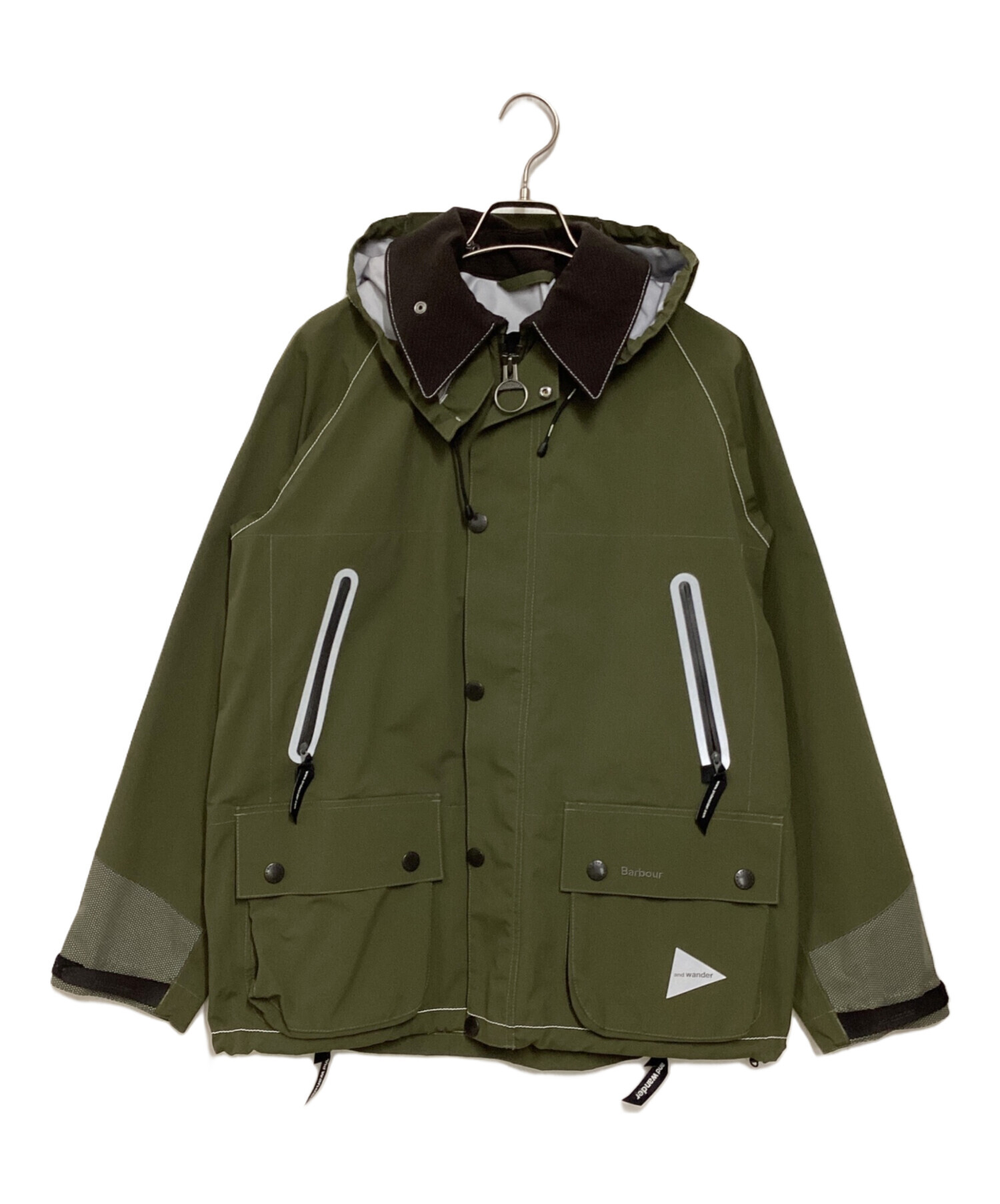 バブアー アンドワンダー ジャケット サイズ2 中古・古着通販】Barbour (バブアー) and wander (アンドワンダー