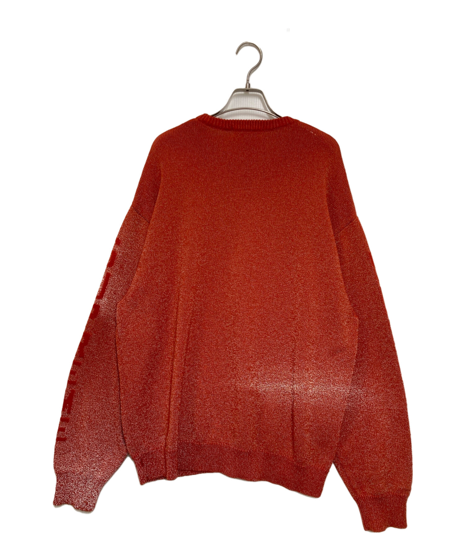 中古・古着通販】Supreme (シュプリーム) Reflective Sweater オレンジ 