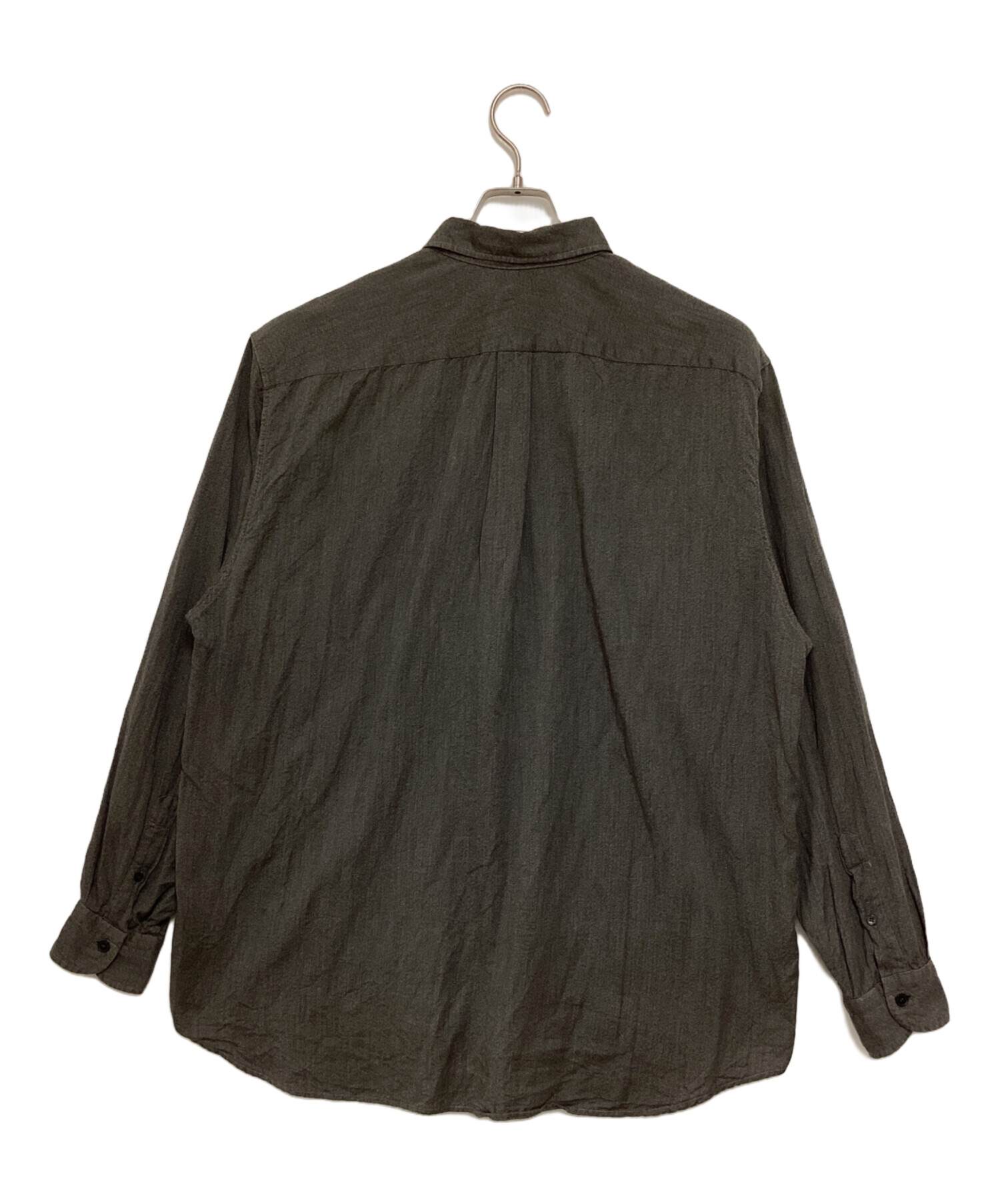 comoli ヨリ杢シャツ サイズ2 COMOLI 21SS ヨリ杢シャツ サイズ1