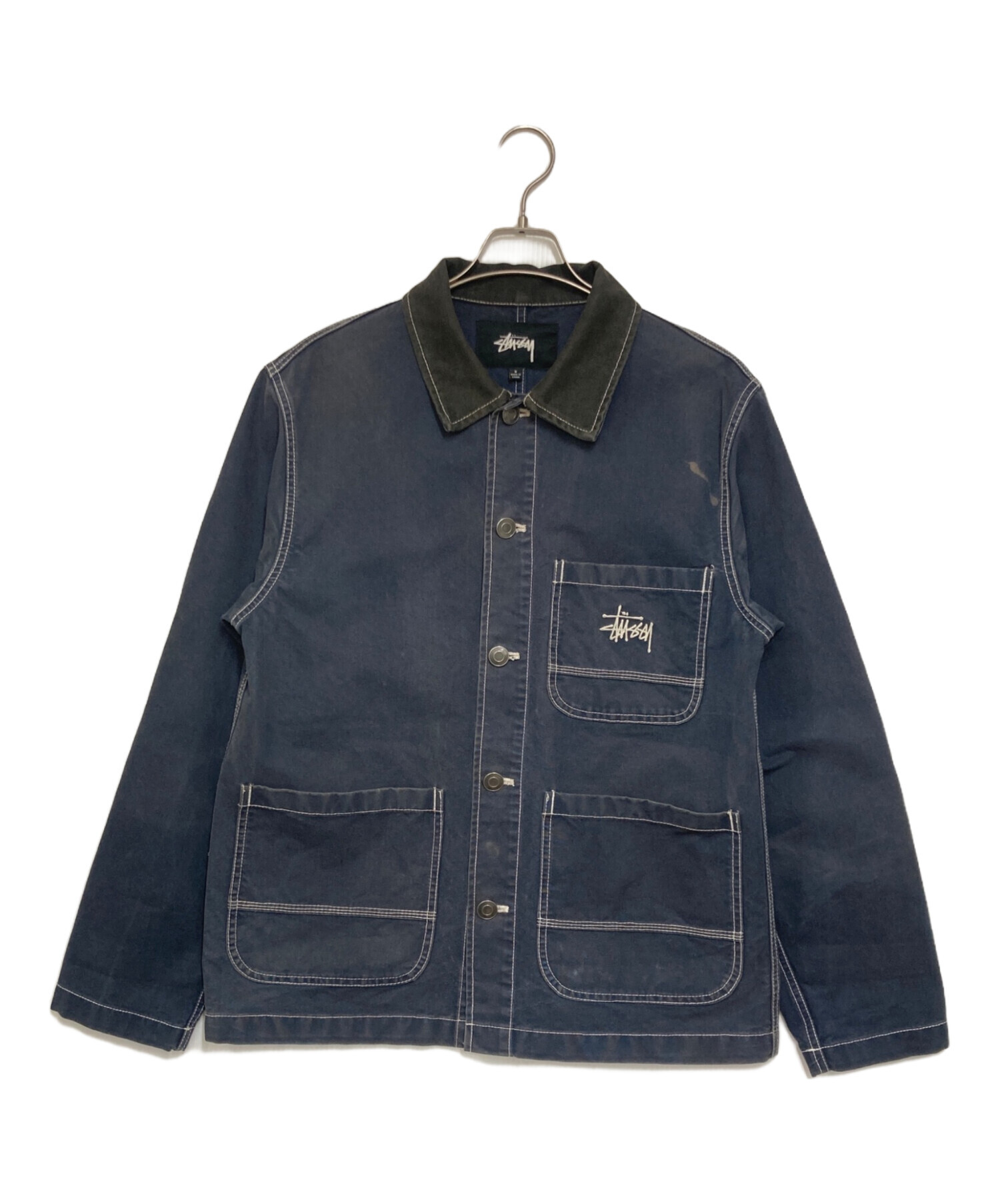 ジャケット・アウター Stussy Brushed Moleskin Chore jacket 中古・古着通販】stussy (ステューシー) Brushed Moleskin Chore