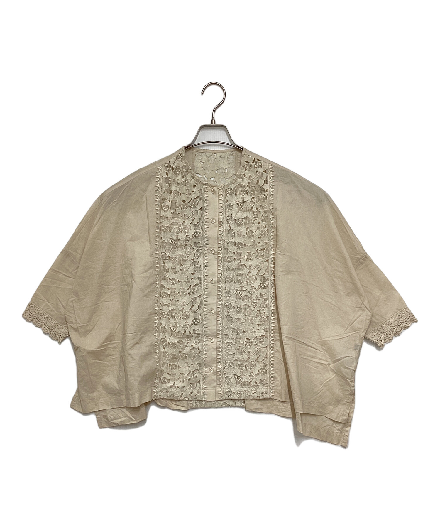 marble sud マーブルシュッドパンダレースブラウス