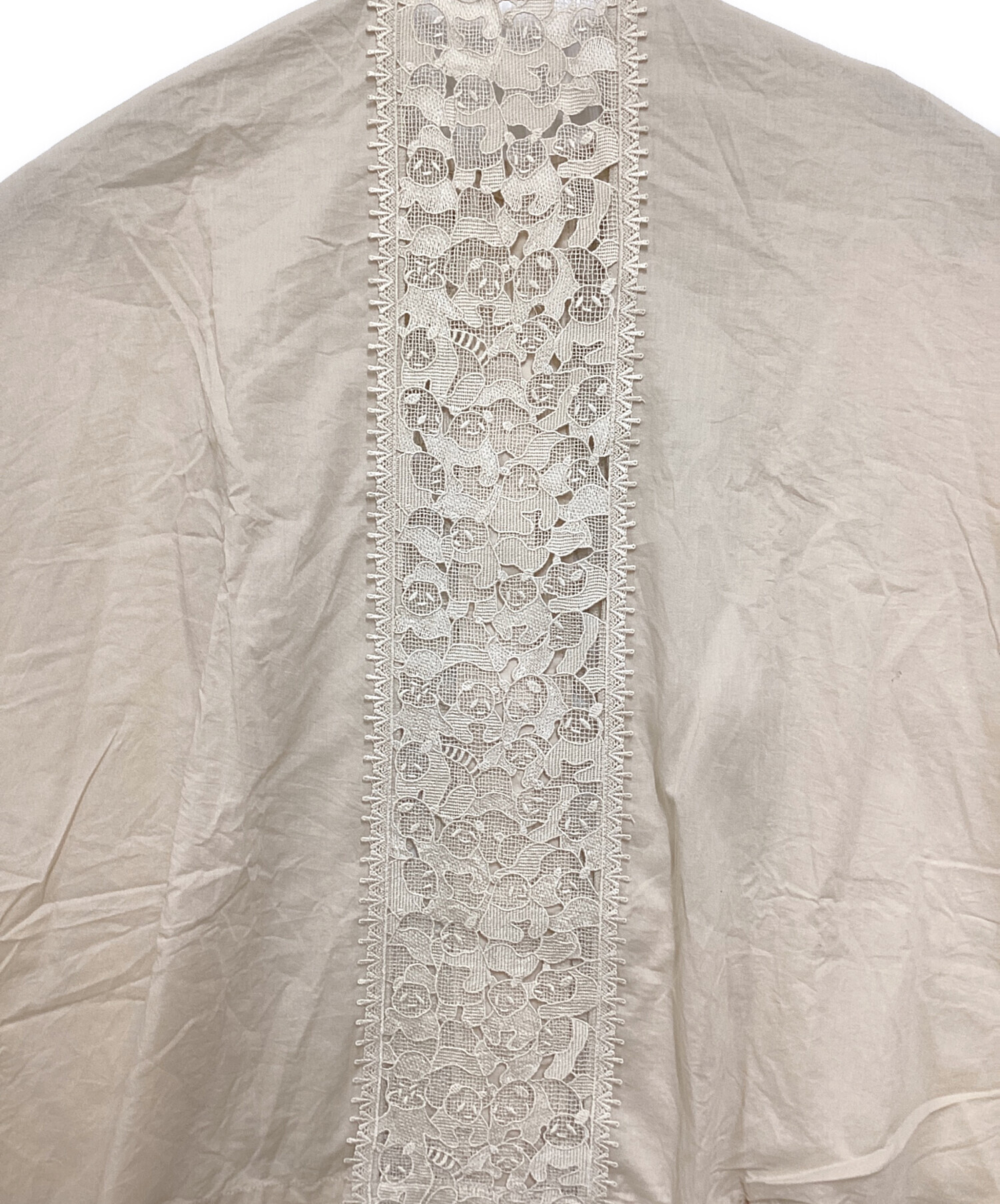 中古・古着通販】Marble SUD (マーブルシュッド) パンダレースブラウス