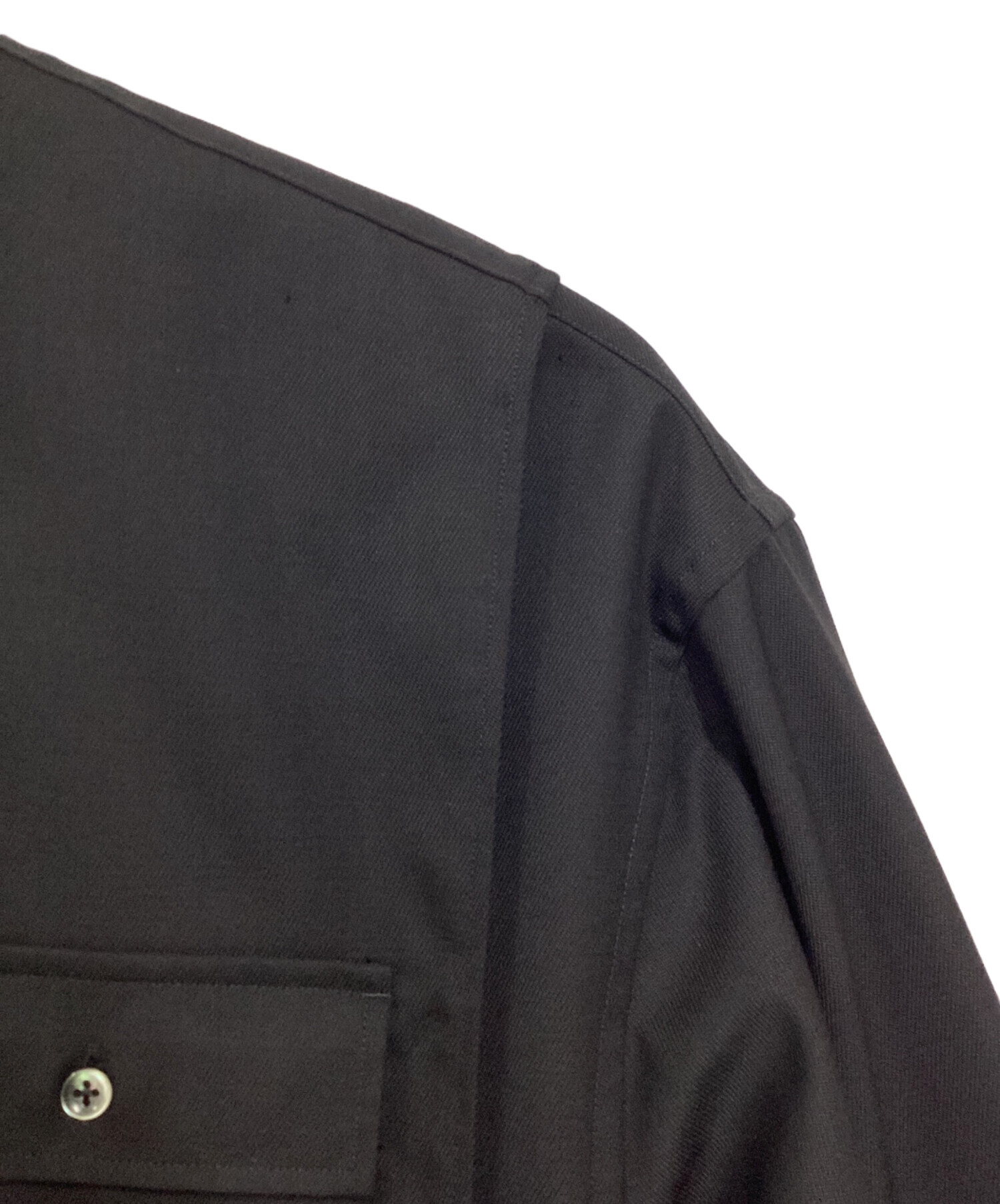 メゾンスペシャル　プライムオーバーレイヤリングコート　ブラックサイズ2 MAISON SPECIAL（メゾンスペシャル）の「《UNISEX》Prime-Over