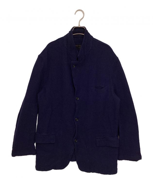 コムデギャルソン　オム　ブルゾン　アウター　ネイビー 中古・古着通販】COMME des GARCONS HOMME (コムデギャルソン オム