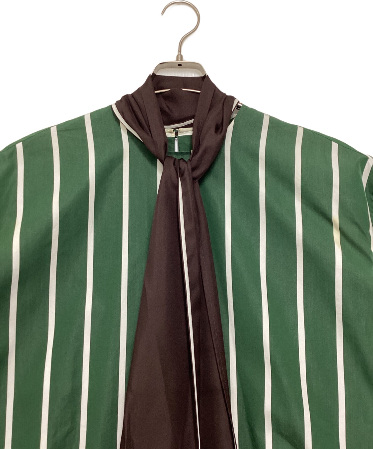 コットントリコット ショートスリーブトップ シャツ ブラウス