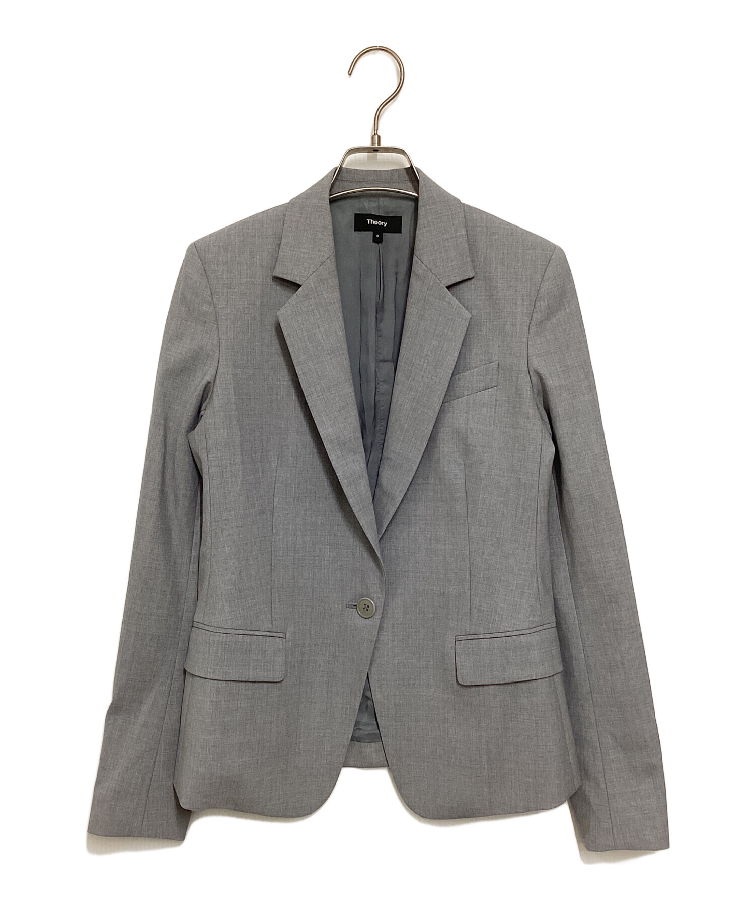 theory セオリー　チャコールグレー　セットアップ　美品 中古・古着通販】theory (セオリー) セットアップ グレー｜ブランド