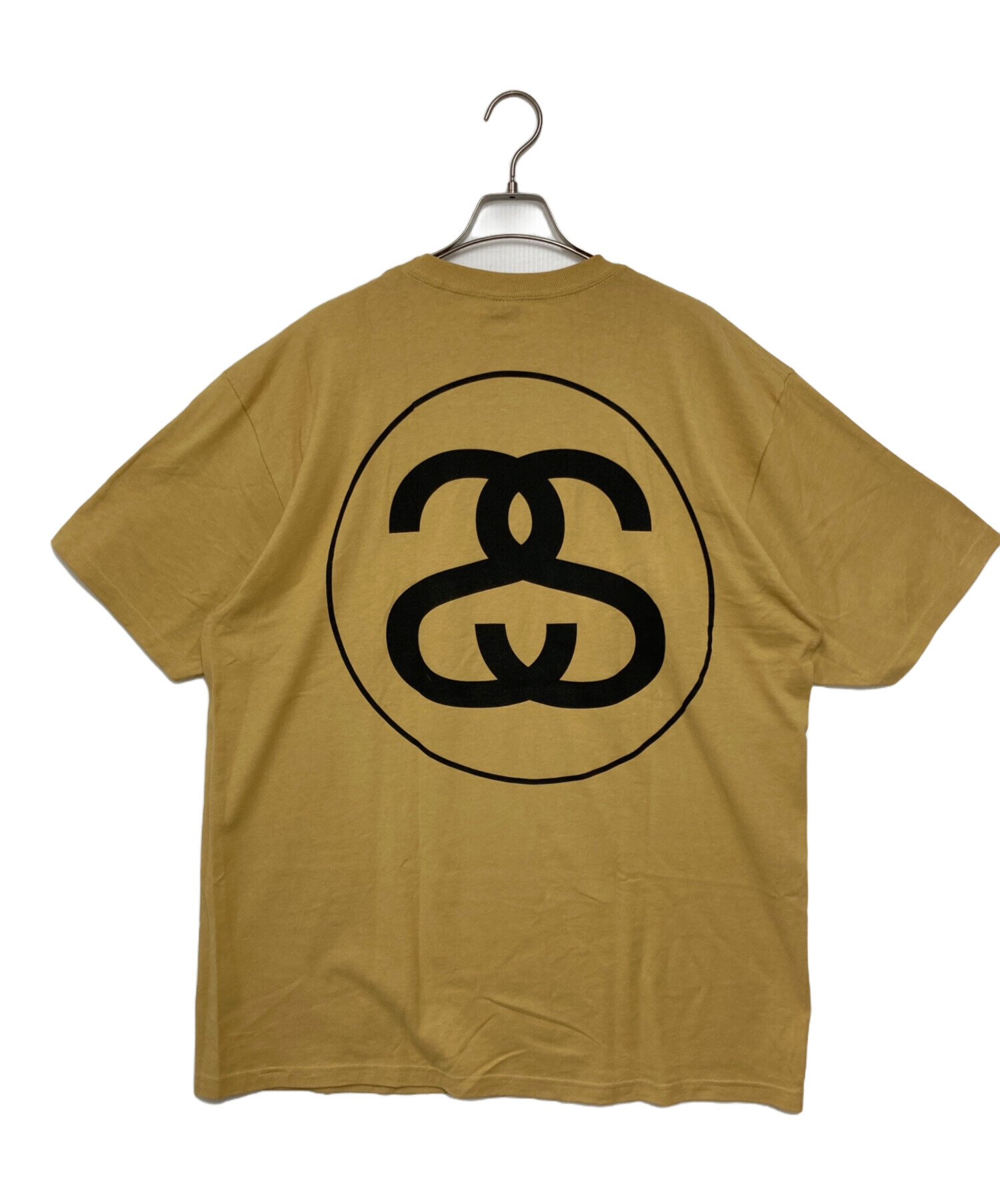 中古・古着通販】stussy (ステューシー) プリントTシャツ ブラウン 