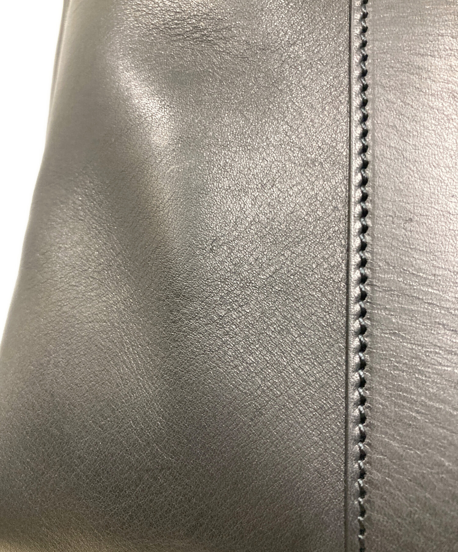 中古・古着通販】万双 (マンソウ) 双鞣和地トートブリーフ ブラック