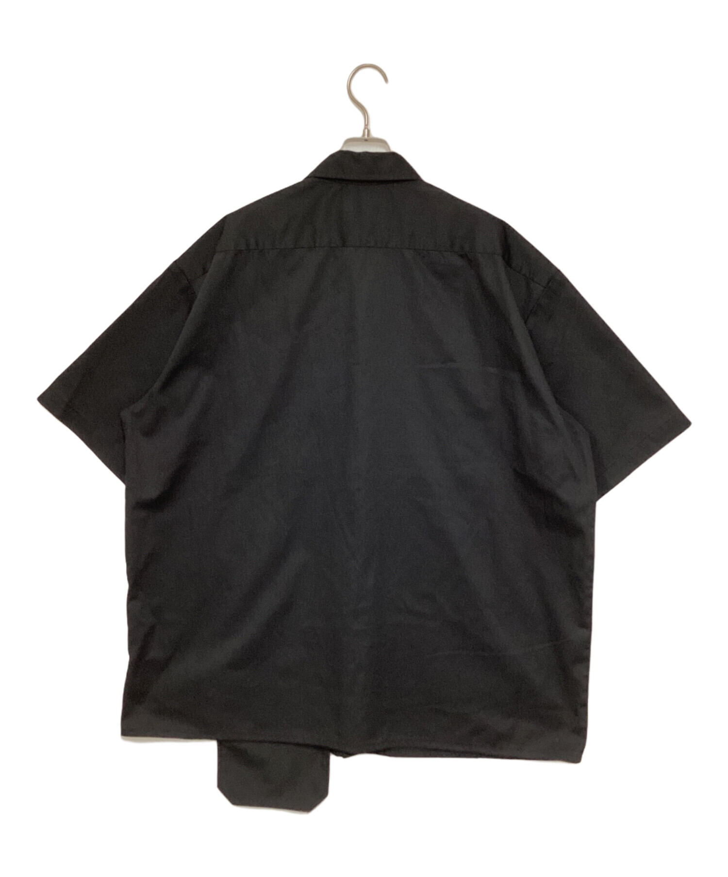 中古・古着通販】myne (マイン) CYBER PUNK WORK SHIRT ブラック 