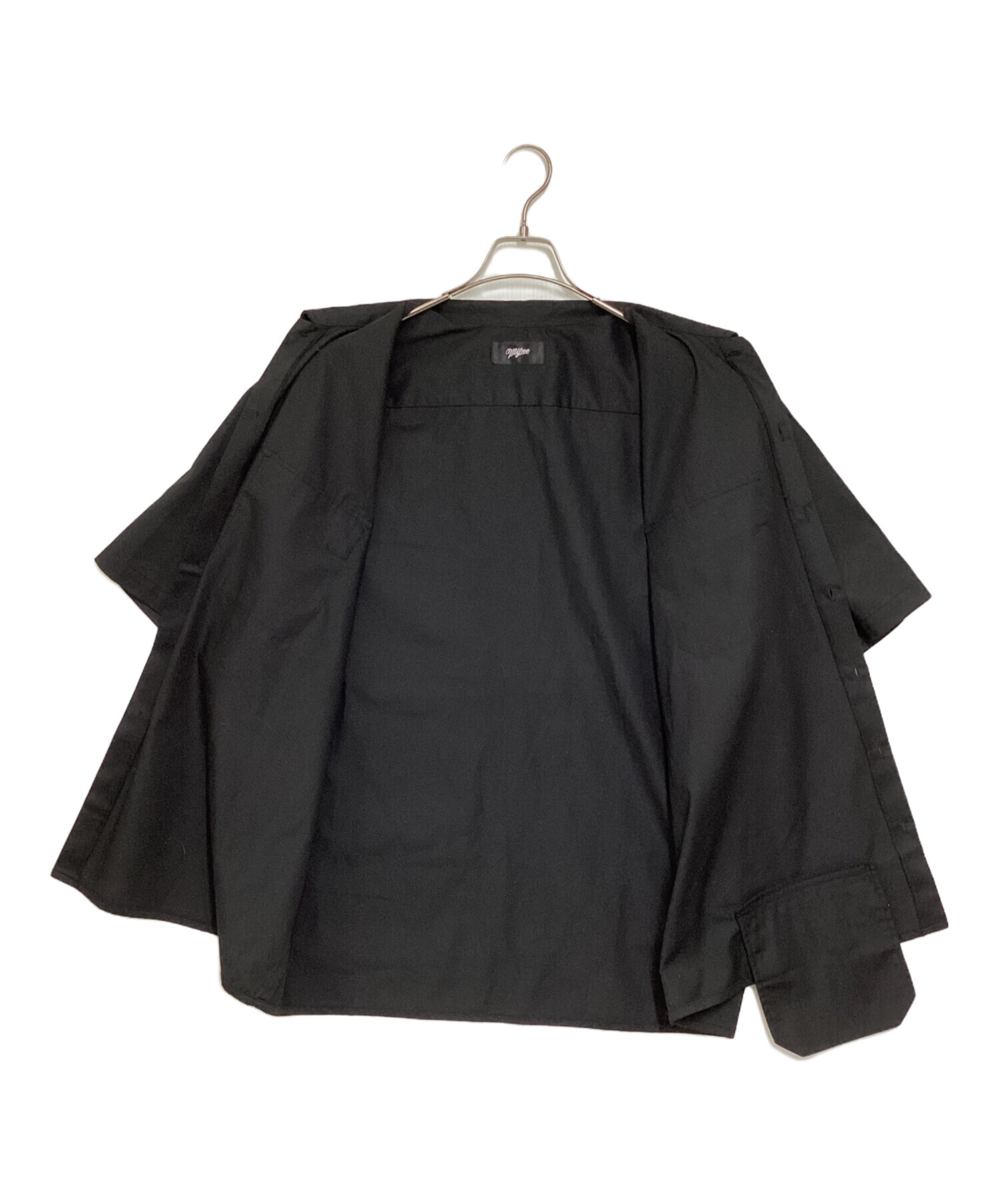 中古・古着通販】myne (マイン) CYBER PUNK WORK SHIRT ブラック 