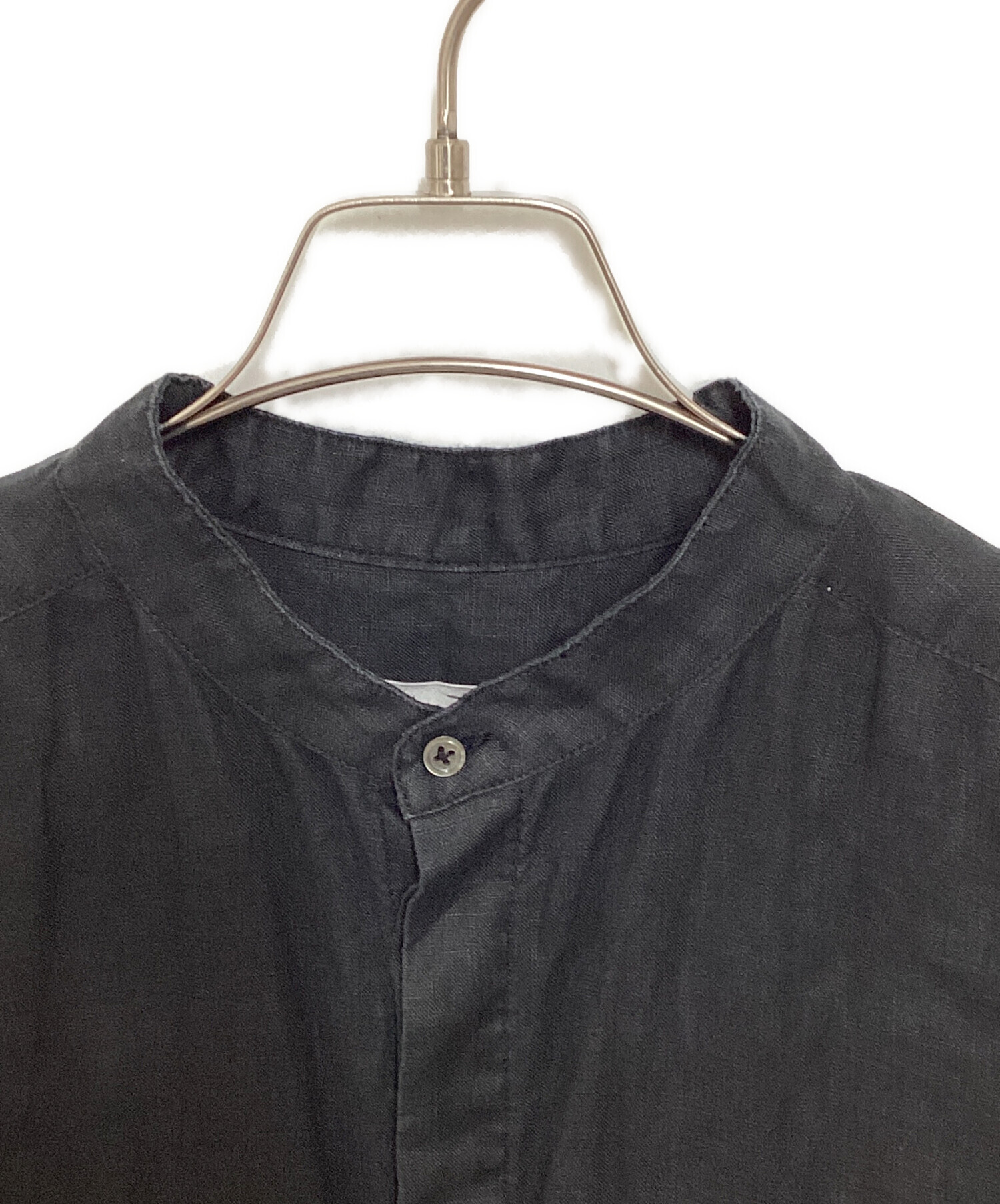 中古・古着通販】kagure (カグレ) リネンハーフスリーブオールインワン