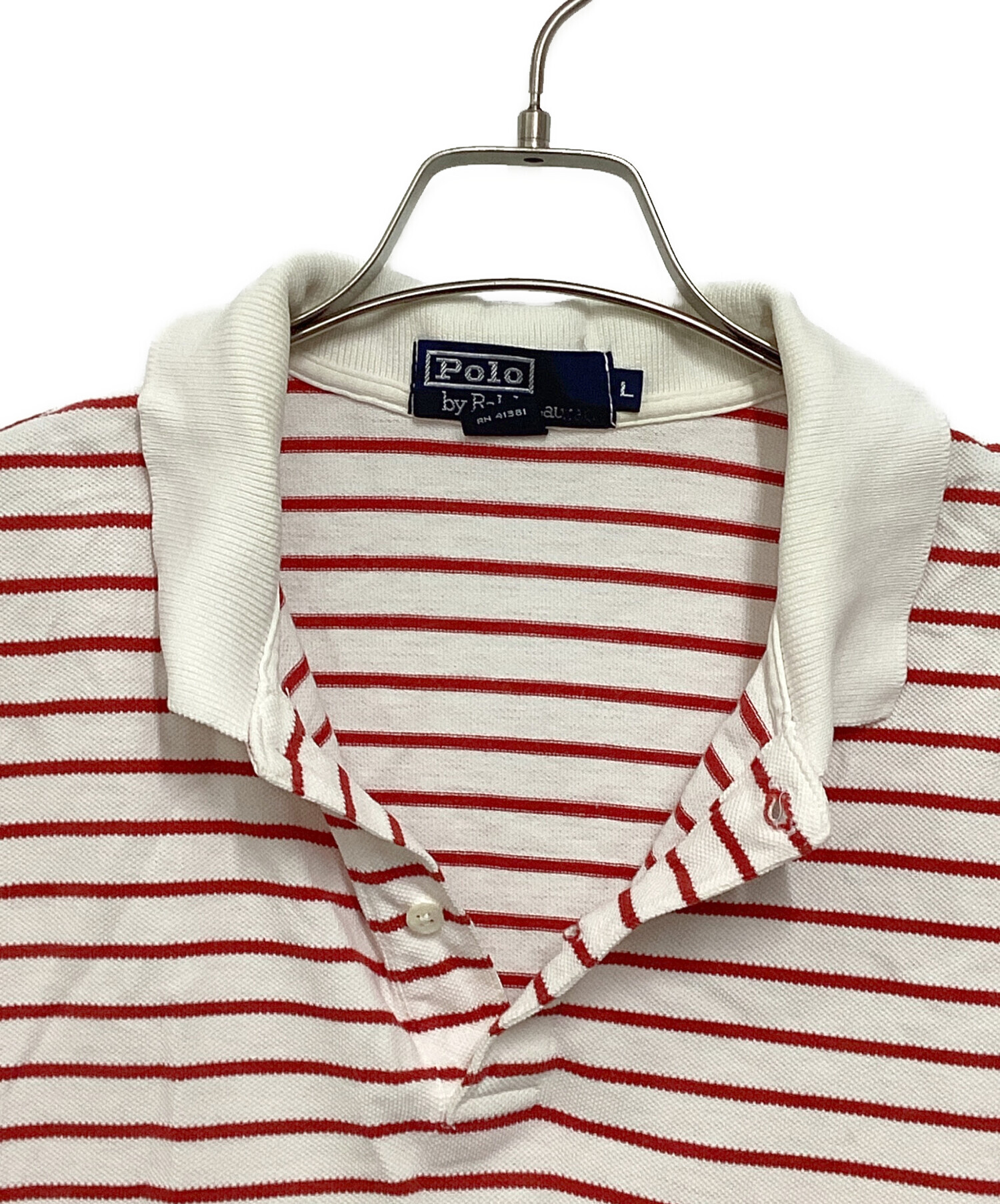 Polo Ralph Lauren ポロラルフローレン ポロシャツ メンズ 【古着】【中古】 中古・古着通販】POLO RALPH LAUREN (ポロ・ラルフローレン) ボーダー