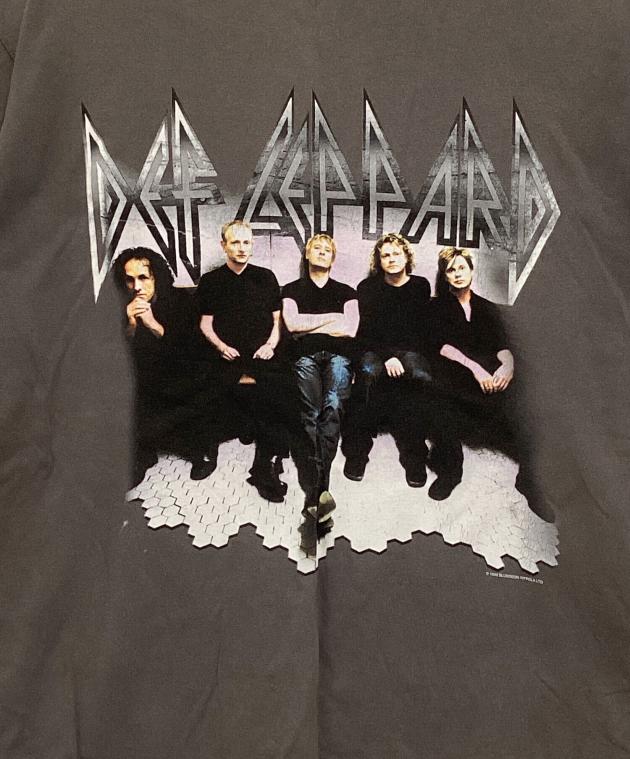 テクニクス アンビルボディ Lサイズ ターンテーブル Tシャツ グレー レコード 中古・古着通販】anvil (アンヴィル) バンドTシャツ グレー サイズ:L