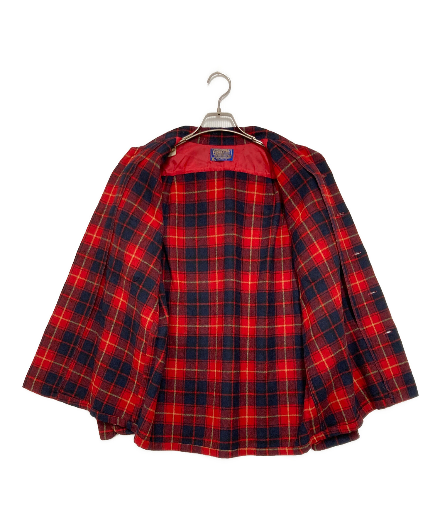 中古・古着通販】PENDLETON (ペンドルトン) 70S' ボードシャツ レッド