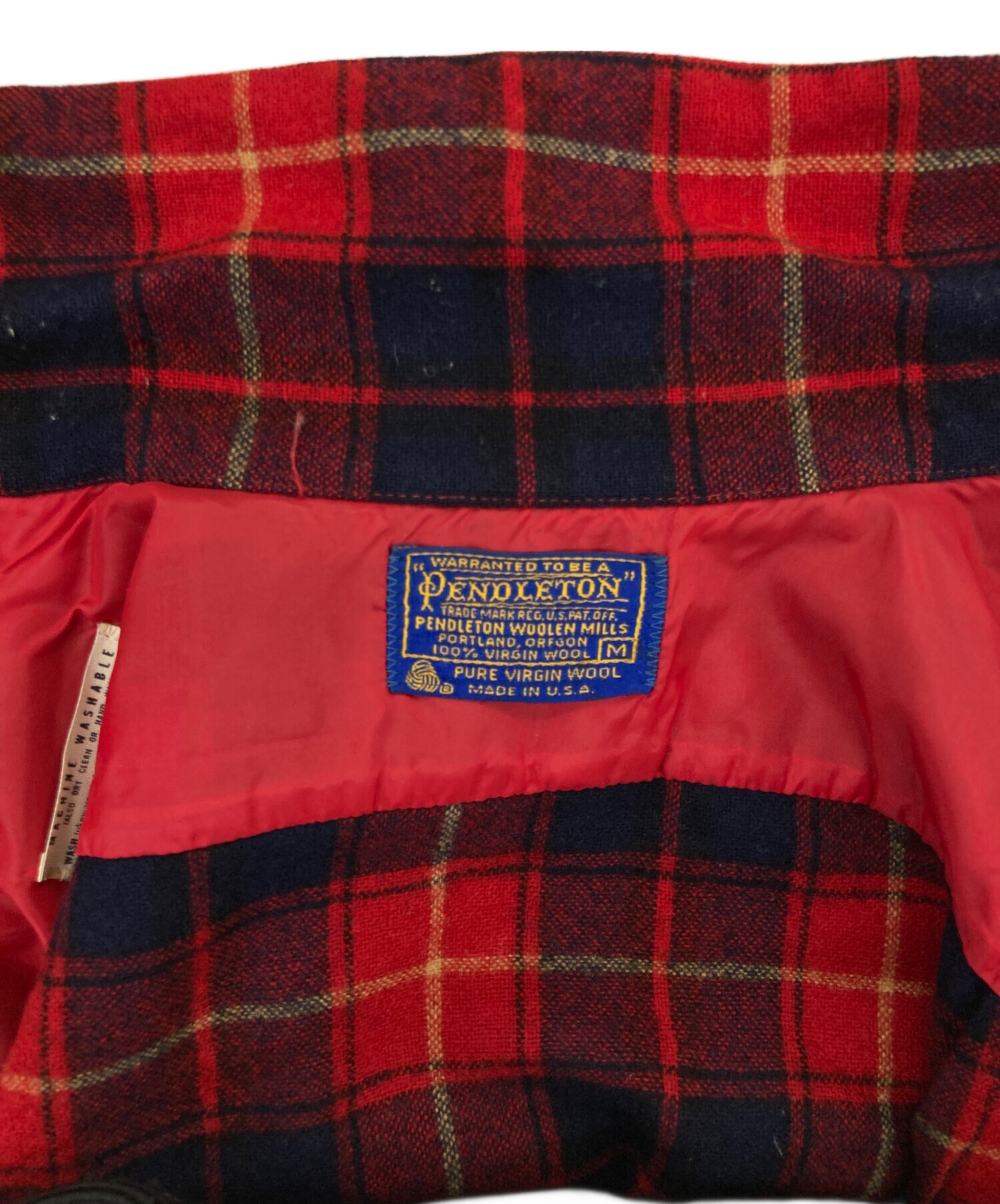中古・古着通販】PENDLETON (ペンドルトン) 70S' ボードシャツ レッド