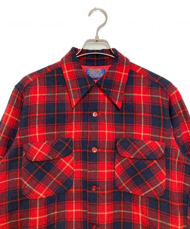 中古・古着通販】PENDLETON (ペンドルトン) 70S' ボードシャツ レッド