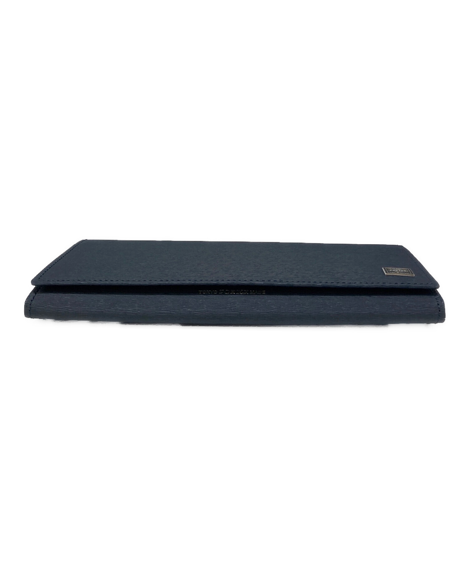 中古・古着通販】PORTER (ポーター) current long wallet ネイビー 未 