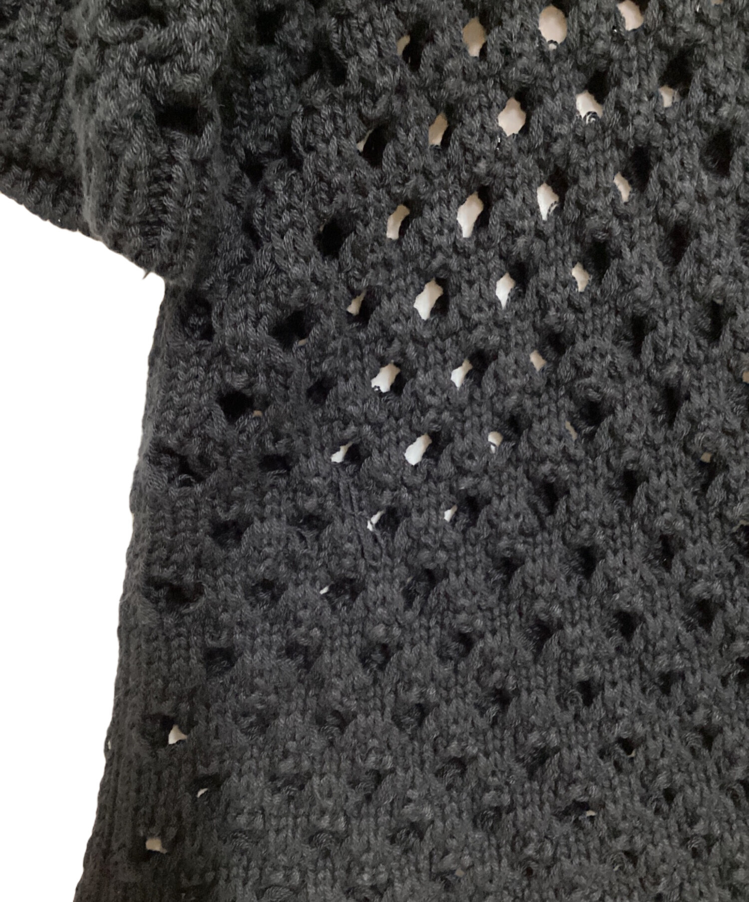 中古・古着通販】stussy (ステューシー) BIG MESH POLO SWEATER