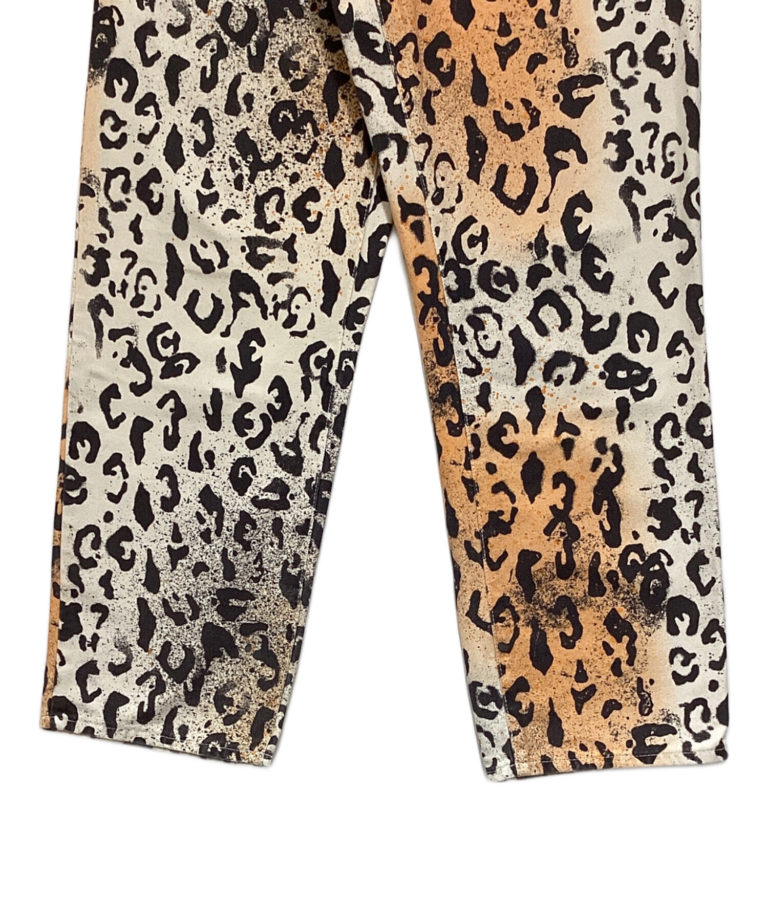 中古・古着通販】stussy (ステューシー) STENCIL CANVAS BIG OL JEANS