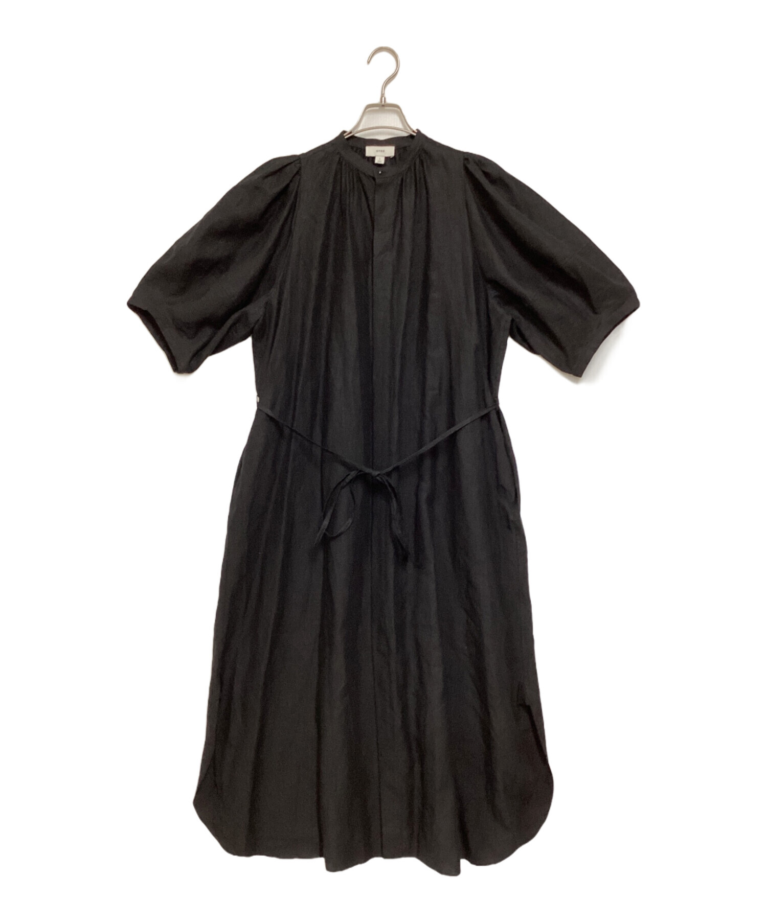 中古・古着通販】HYKE (ハイク) BALLOON SLEEVE DRESS リネン ロング