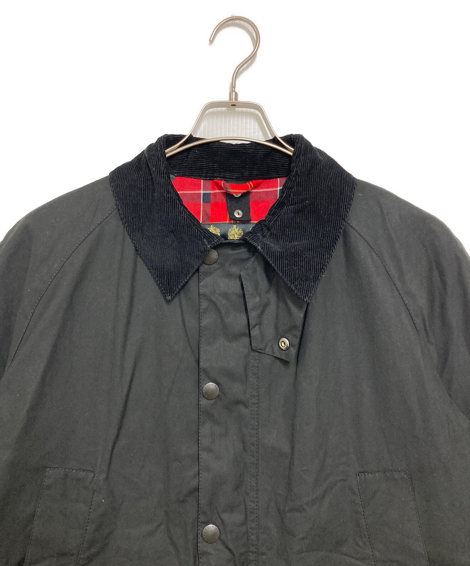 Barbour ブラック ジャケット Barbour バブアー ジャケット メンズ Re-Engineered Spey Wax Jacket