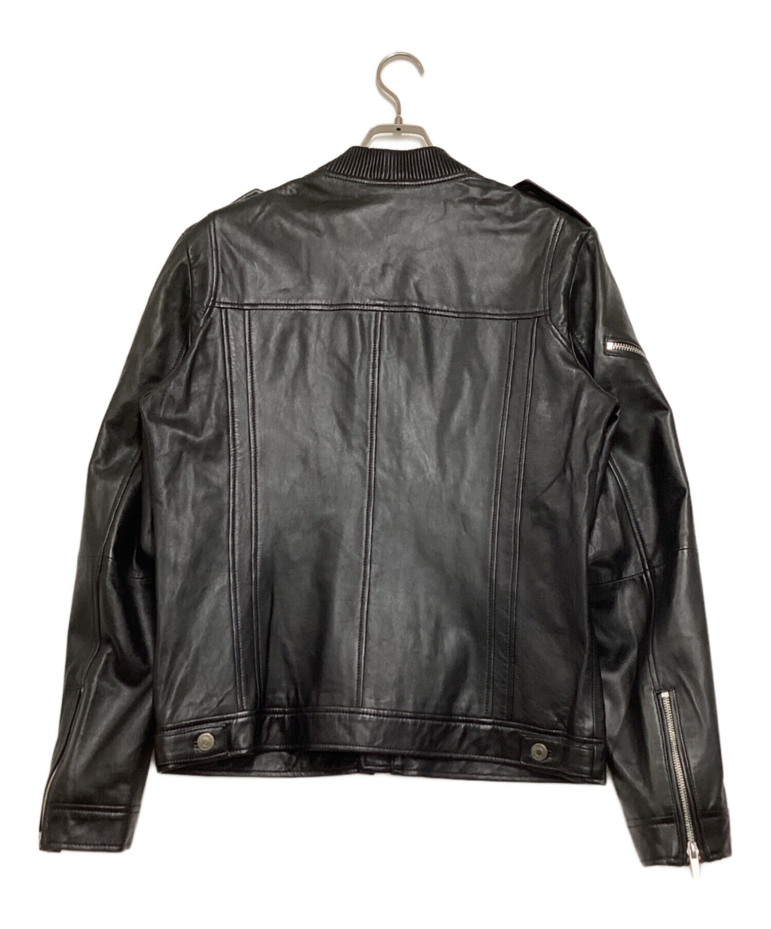 中古・古着通販】HUGO BOSS (ヒューゴ ボス) シープレザージャケット 