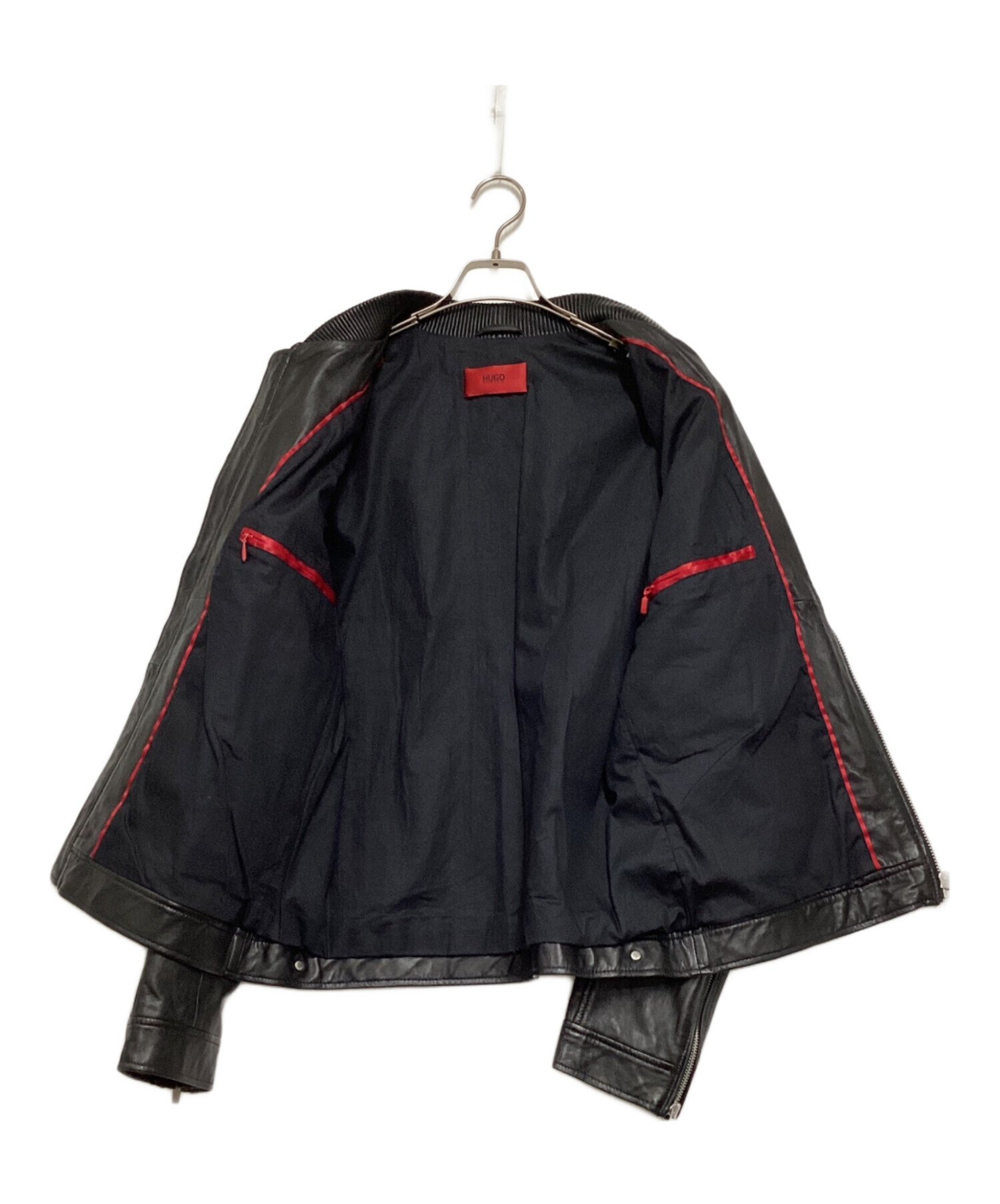 中古・古着通販】HUGO BOSS (ヒューゴ ボス) シープレザージャケット 