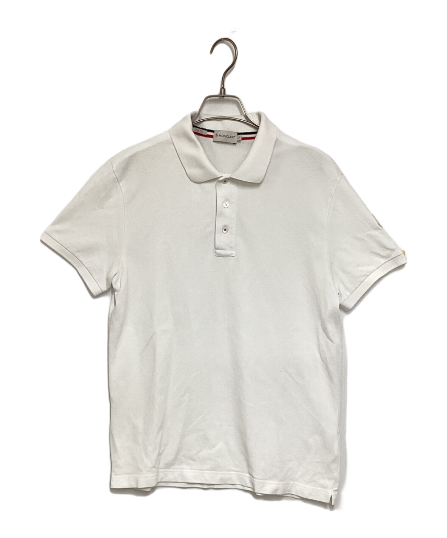 MONCLER スリムフィット ポロシャツ S ダークブルー ポロシャツ : Tシャツ＆ポロシャツ 向けの メンズ