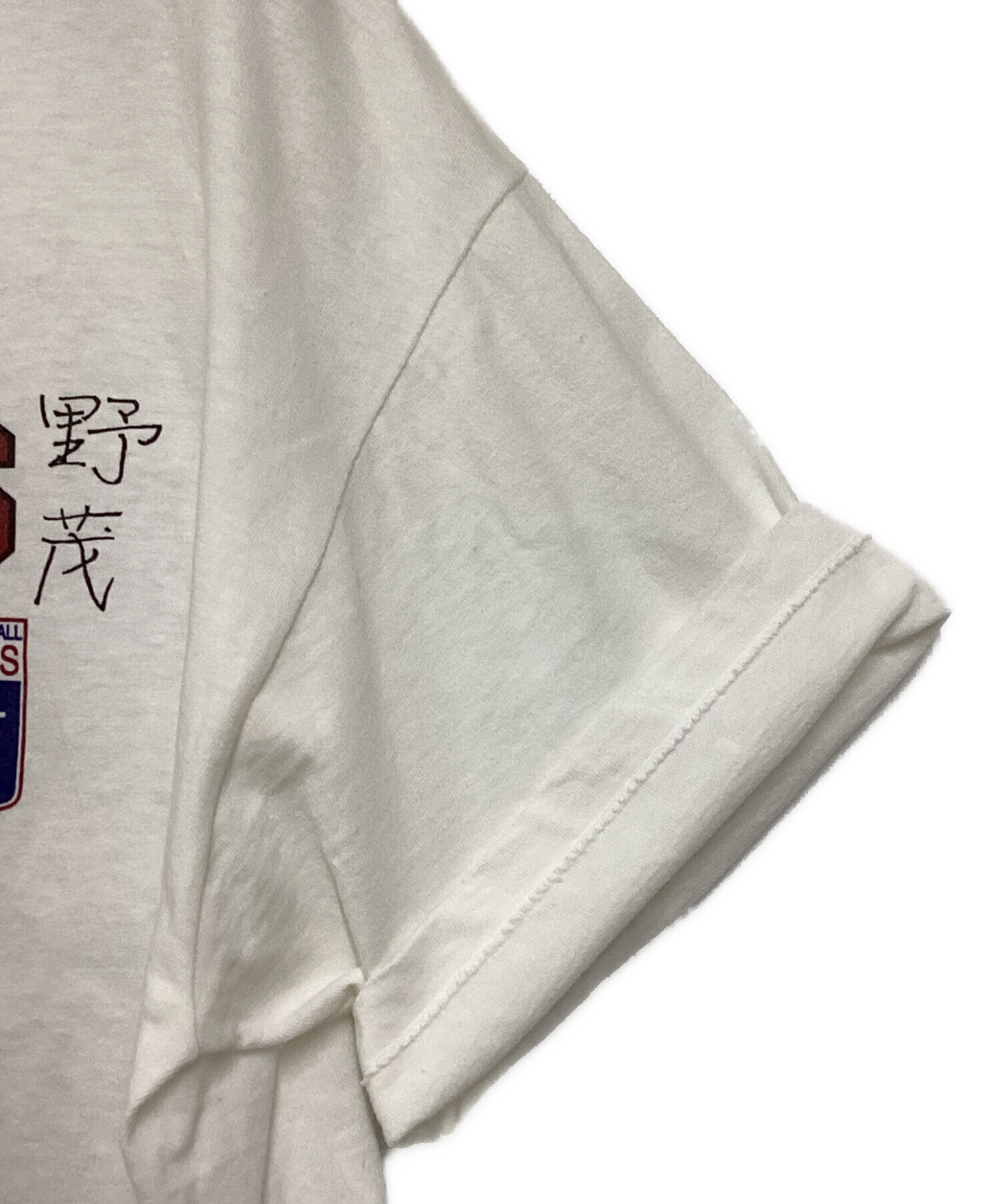 中古・古着通販】ONEITA (オニータ) 90S' プリントTシャツ ホワイト