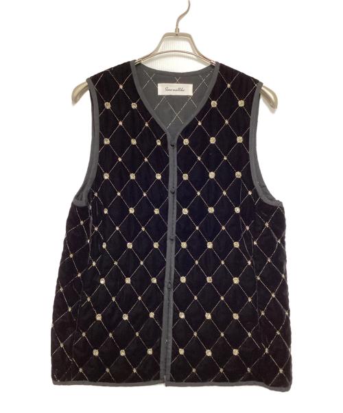 中古・古着通販】sara mallika (サラマリカ) ビーズ ベルベット